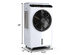 Costway Evaporative Portable Air Cooler Fan & Humidifier W/ Remote Control 12 Timer - Black + White