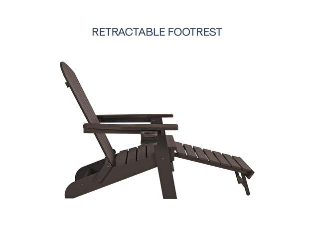 Cal Adirondack Chair Chocolate