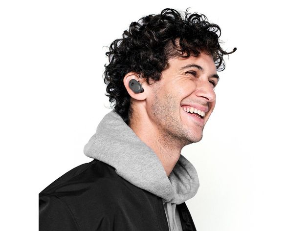 Skullcandy Push True Bluetooth Stereo Wireless Water Resistant In Ear Earbuds, Dark Gray (New Open Box)