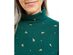 Karen Scott Women's Tree Printed Turtleneck Top Green Size Extra Large