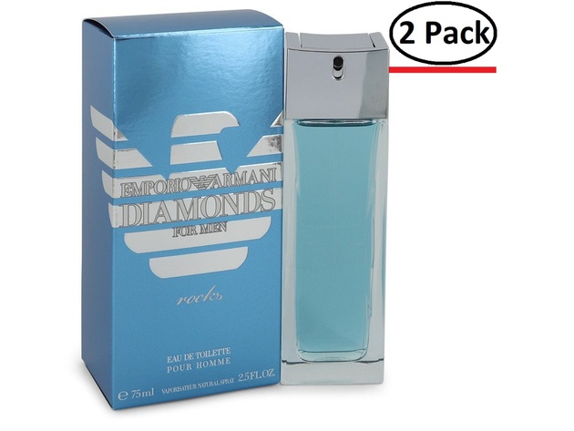 Emporio Diamonds for Men Giorgio store Armani 2.5 Oz / 75 Ml Eau de Toilette Spray NEW