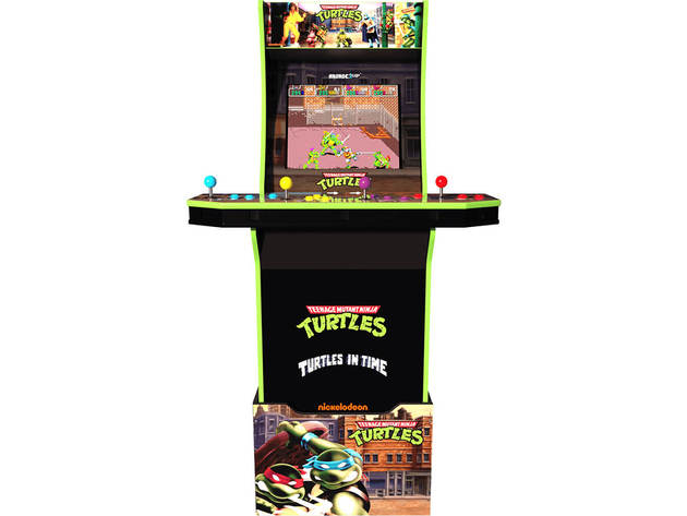 Arcade1up TMNTLIVEARC Teenage Mutant Ninja Turtles: Turtles in Time Arcade Machine