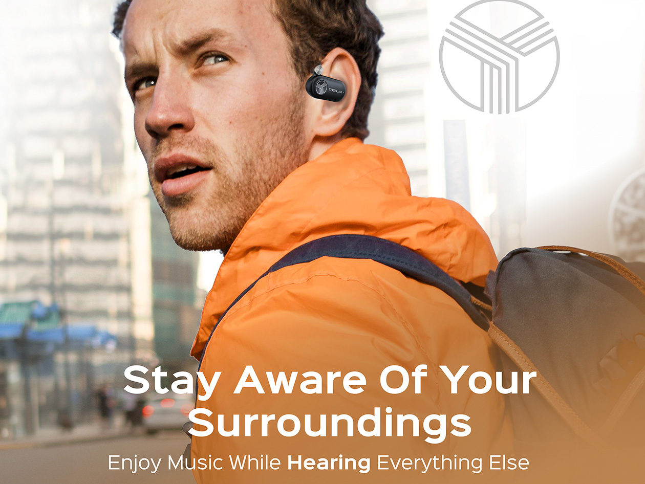 TREBLAB X-Open Wireless Open-Ear Earbuds