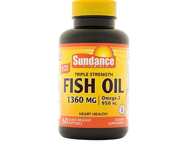 Sundance Vitamins Triple Strength Fish Oil Softgels, May