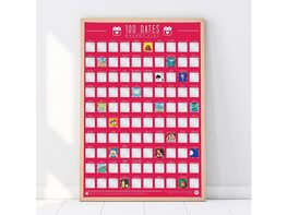 100 Dates - Scratch Off Bucket List by Crated with Love