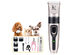 Pet Grooming Kit: Cordless Trimmer, Combs, Scissors & More