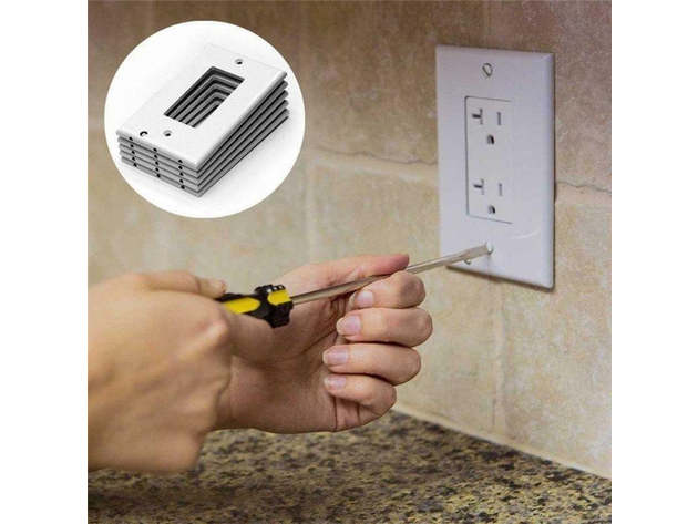 outlet with built in night light