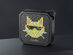 Retro Pixel Waterproof Bluetooth Speaker - Cat with Glasses