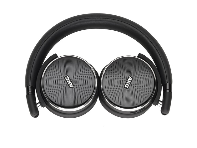 AKG N60NC Wireless On-Ear Wireless Headphones with Active Noise Cancellation - Black