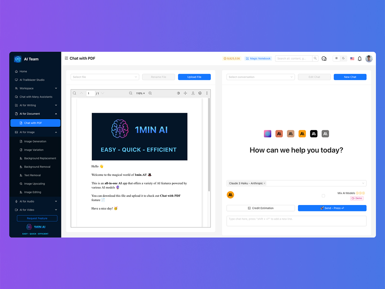 1min.AI: 3-Year Subscription