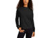 Hippie Rose Juniors' Women's Cozy Mock-Neck Ribbed Top Black Size Extra Small
