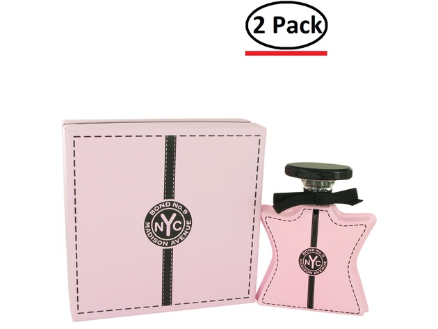 Madison Avenue by Bond No. 9 Eau De Parfum Spray 3.4 oz for Women (Package of 2)