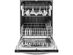Whirlpool WDT730PAHZ 51 dB Stainless Built-in Dishwasher