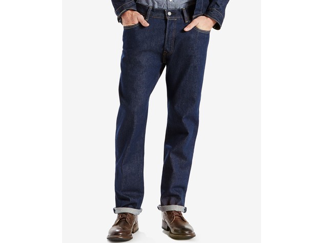American Rag Men's Straight-Fit Jeans Med Blue Size 31-30