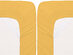 Super-Soft 1800 Series Bamboo Blend 6-Piece Sheet Set (Gold/Queen)