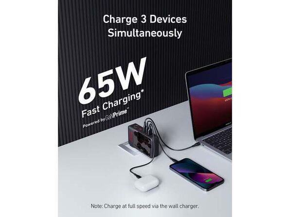 Anker 733 Power Bank（ブラック・65W） Anker 733 Power Bank (GaNPrime PowerCore 65W) - Micro Center