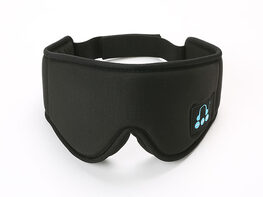 Máscara para Dormir inalámbrica 3D Shut-Eye con auriculares Bluetooth