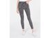Tinseltown Juniors' Zebra-Print Skinny Jeans Gray Size 1