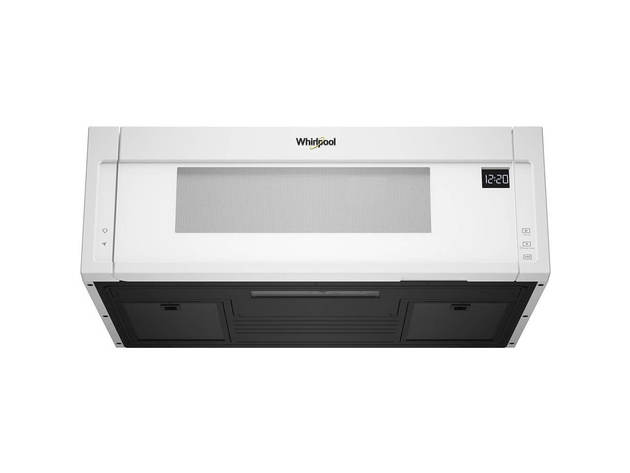 Whirlpool WML55011HW 1.1 Cu. Ft. White Over-the-Range Microwave Oven ...