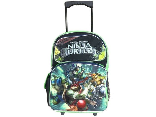 Backpack - Ninja Turtles - Large 16 Inch - Rolling - Movie