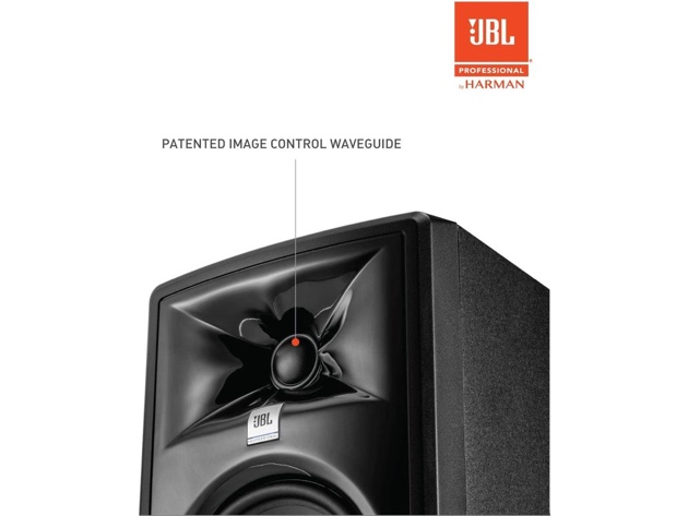 JBL Professional 305PMkII Next-Generation 5" 2-Way Powered Studio Monitor, Black (Distressed Box)