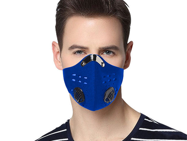 Reusable Dust-Proof Mask with 5 Filters (8 Pack)