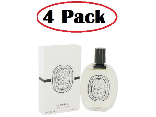 4 Pack of Diptyque EAU DE LIERRE by Diptyque Eau De Toilette Spray 3.4 oz