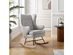 Jovani Rocking Chair Grey