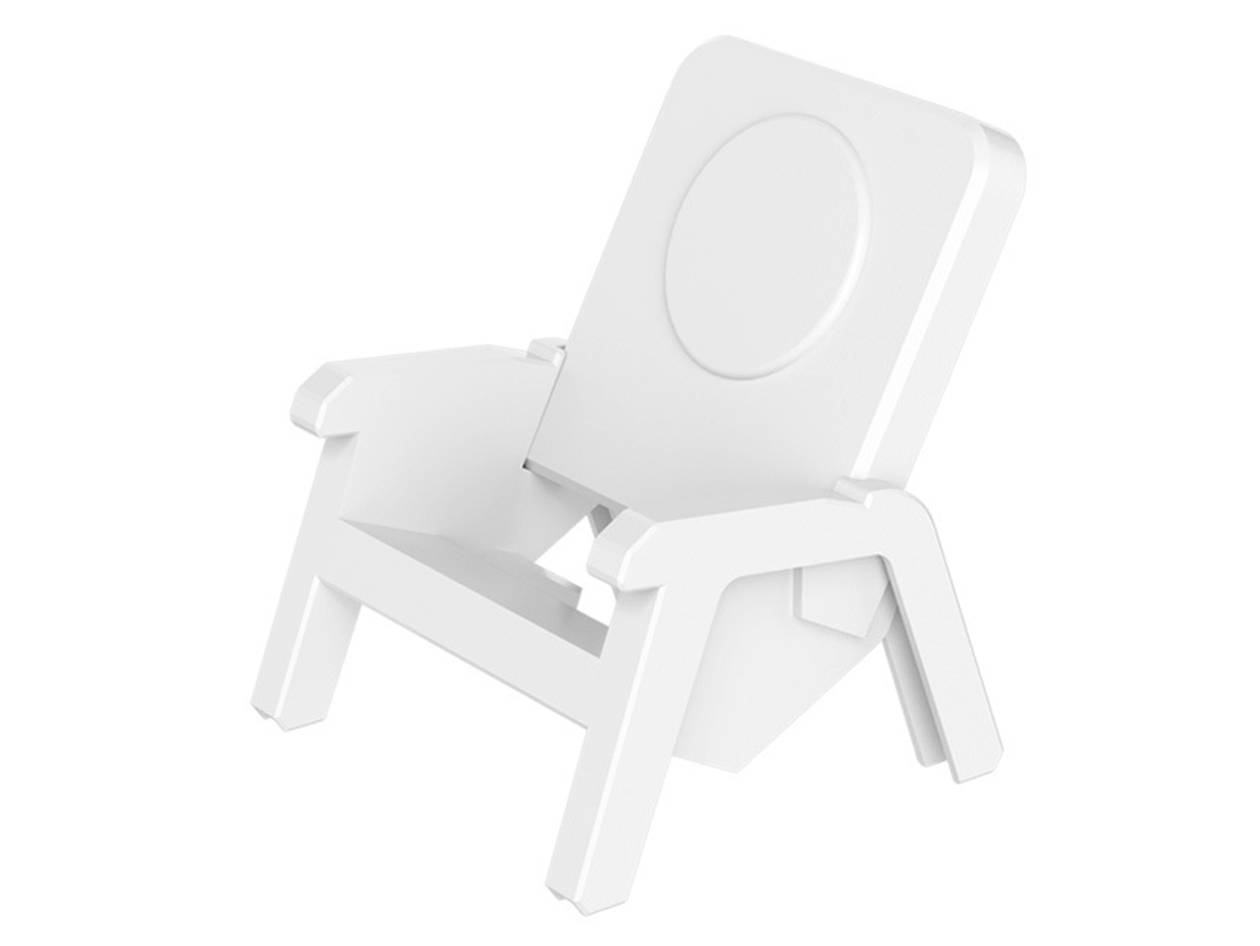 Novelty Chair 15W Wireless Charger (White)