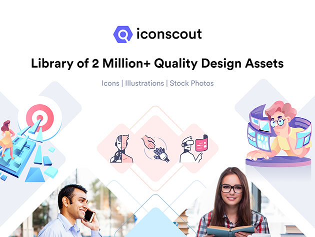 Iconscout Unlimited Icons Plan: 2-Yr Subscription