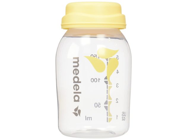 Medela Breast Milk Made Without BPA Collection and Storage Bottles, 5 Ounce, 6 Count
