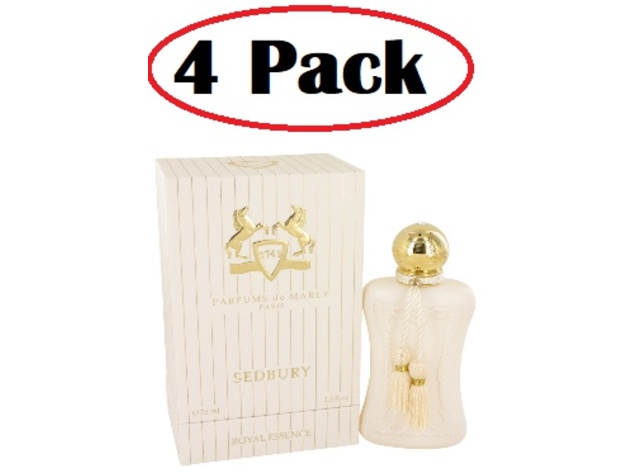 4 Pack of Sedbury by Parfums de Marly Eau De Parfum Spray 2.5 oz