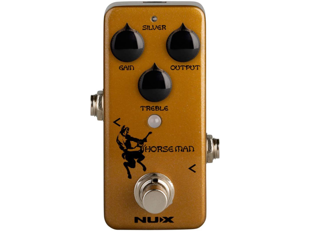 NUX Horseman Overdrive Guitar Effect Pedal Sound with Gold and Silver Modes (Used, Damaged Retail Box)