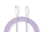 VIBRANCE Connect USB-C to Lightning Cable Purple