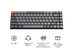 Keychron K3 Max Wireless Mechanical Keyboard (White Backlight/Brown Switches)