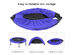 Ativafit® 40" Foldable Trampoline (Blue)