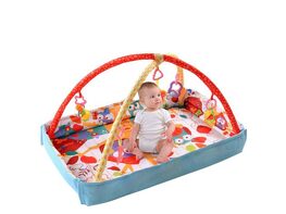 Costway 3 In 1 Multifunctional Baby Infant Activity Gym Play Mat Musical W/Hanging Toys
