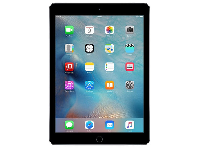 Apple iPad Air 128GB - Space Gray (Refurbished: WiFi + 4G AT&T) & Accessories Bundle