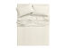 4-Piece Bamboo-Blend Comfort Luxury Sheet Set (Ivory/Twin)