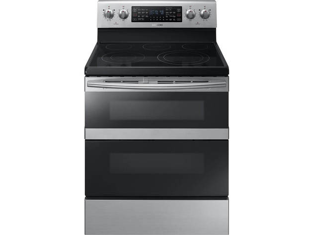 Samsung NE59M6850SS 5.9 Cu. Ft. Flex Duo Stainless Steel Electric Range