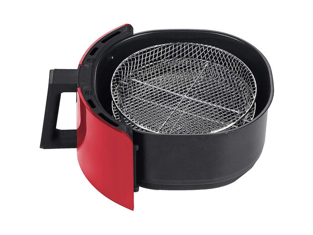 GoWISE GW22957 7-Quart Electric Air Fryer with Dehydrator & 3 Stackable Racks - Red