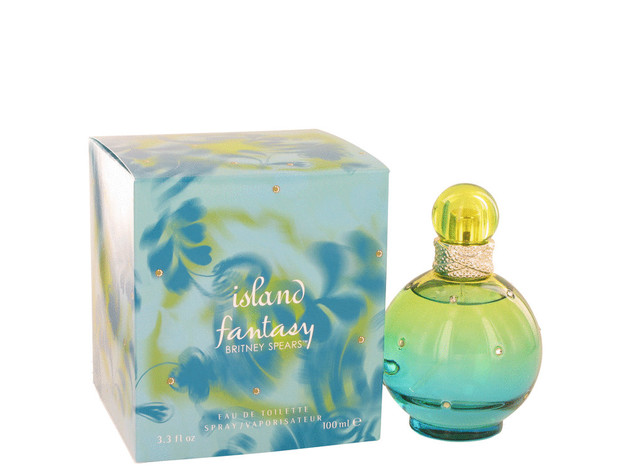 Island Fantasy by Britney Spears Eau De Toilette Spray 3.3 oz for Women (Package of 2)