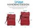 Krediz Leather Crossbody Bags for Women (Plus/Red)