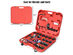 Costway 28 PCS Radiator Pressure Tester Vacuum-Type Cooling System Refill Kit W/Case Red