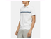 Calvin Klein Men's Engineered Stripe Polo Shirt White Size XX-Large