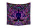 Art Retro Wall Tapestry “Colorful Yogi” (230x180cm)