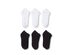 Men Low Cut Ankle Socks 9-11 Available in Black and White - Bulk Wholesale Packs - Black & White