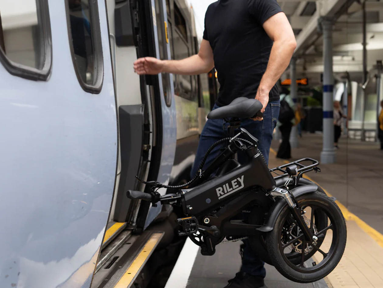 Riley RB1 Folding Electric Bike Green