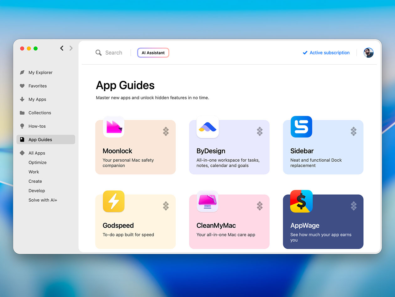 Setapp AI: 1-Year Subscription