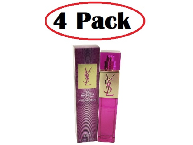 4 Pack of Elle by Yves Saint Laurent Eau De Parfum Spray 3 oz